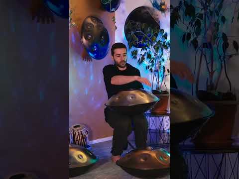 Relaxing Handpan Music | D Mystic 13 Notes | VIBE Handpan