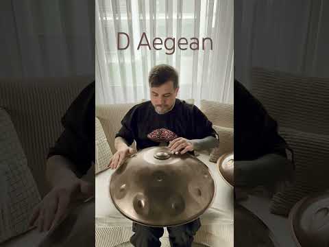 D Aegean Handpan…eine sehr viel faltige Skala 🥰#handpanlernen #handpan #handpanmusic