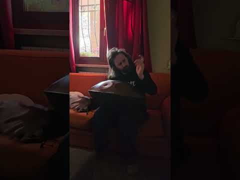 Handpan with the doggo