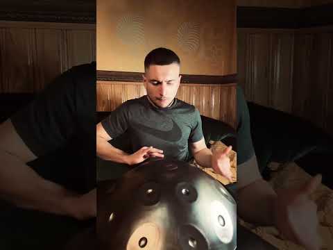 Light pattern #handpan #drummer #music #techno #percussion
