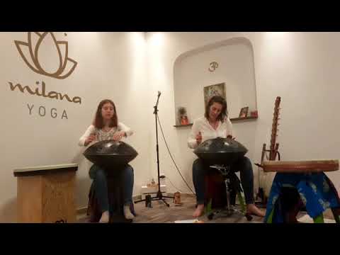 Online handpan concert streamed from Milana Yoga Studio - 2021.02.13