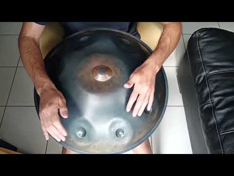 Handpan Week 86 - Letting hands play - E kurd Tympan