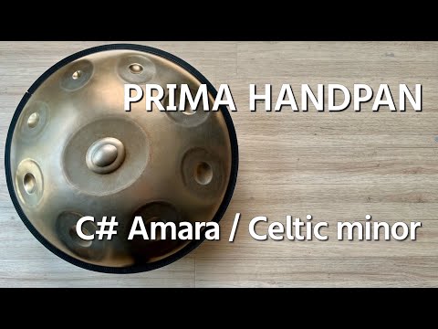 【ハンドパン販売】PRIMA HANDPAN / C# Amara / Celtic Minor 試奏3