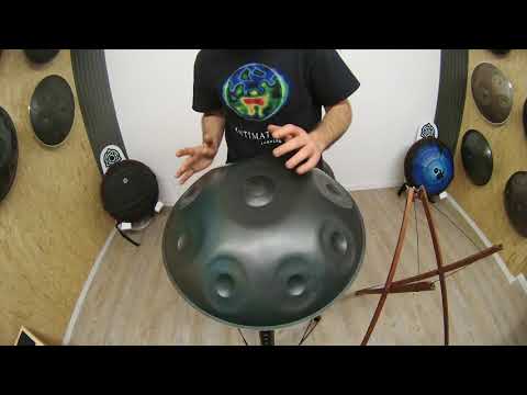 Noblet 2018 -(D) G A Bb C# D E F A - D-romanian Hijaz- Hardcase Technologies Handpan Review