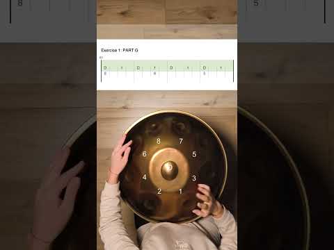 Fast Version, Handpan Tutorial, Exercise G for Hang Massive-Once Again, D Kurd, Kristina Savkova