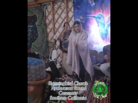 Ayahuasca Ceremony Sound Experience! #ayahuasca #hummingbirdchurch #eddiefunxta