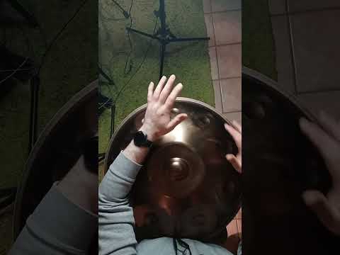 Chordprogression Practice D Kurd: F C Bb Dm #handpanmusic #handpan #handpanlernen #handpanmusician