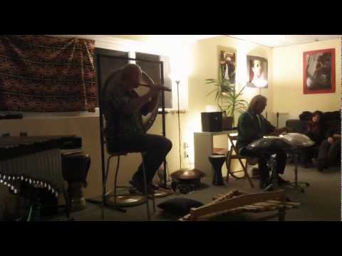 Dieter Weberpals & Rainer Rabus: flute & handpan(caisa)