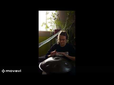 My first recording :D - handpan d amara