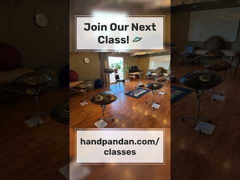 Learn to play the handpan! Join an Introductory Handpan Class at handpandan.com/classes 🛸 #handpan