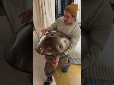 Experimenting more and more with this Handpan D Aegean.  #handpan #handpanmusic