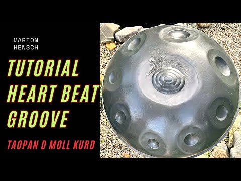 Lerne diesen einfachen Handpan Groove und kreiere Dein eigenes Musikstück | D Moll Kurd 8+1 #groove