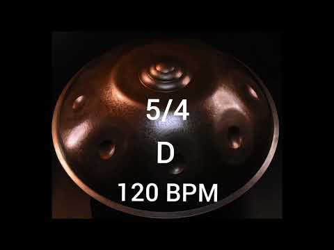Bases Rítmicas 5/4. Handpan (D) 120 bpm