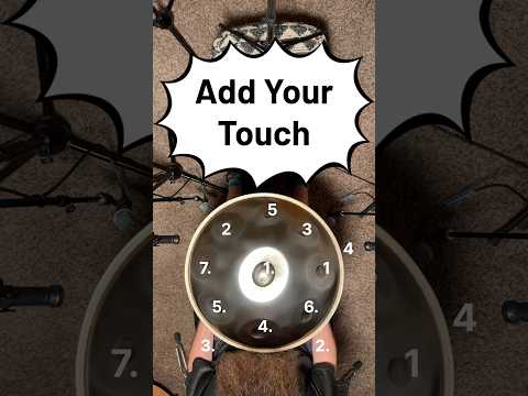 How to Play Amazing Grace - Your Touch with Handpan Dan 🕊️ #handpan #tutorial #lesson #amazinggrace