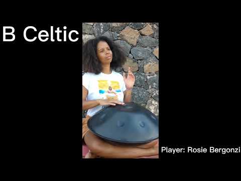 handpan B Celtic by Rosie Bergonzi for blackholepan Stefano Orlandi