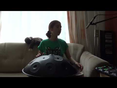 Live looping practice with handpan and kalimba