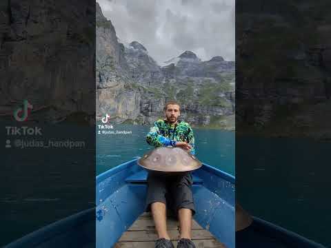 Relaxing Handpan Music | Oeschinen Lake, Switzerland | Love music | Nature | Ivan Judas