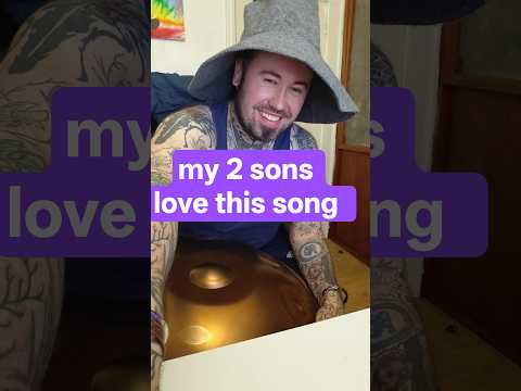 my 2 sons love this song  #handpan #happy #children #fyp