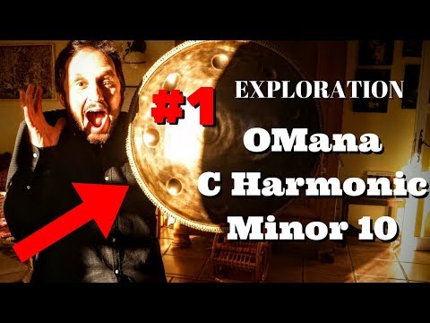 Exploration #1 OMana C Harmonic Minor 10 Handpan - Jean-Matthieu (new 2017)