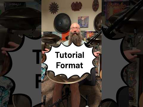 Handpan Tutorials Format with Handpan Dan #handpan #tutorial #howto #coversong #handpandan