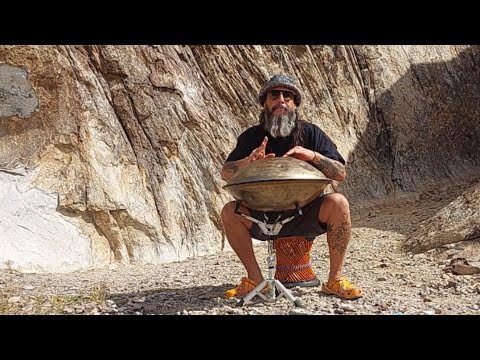 Handpan jam @ New Jack City, So Cal Rock Climbing Spot.