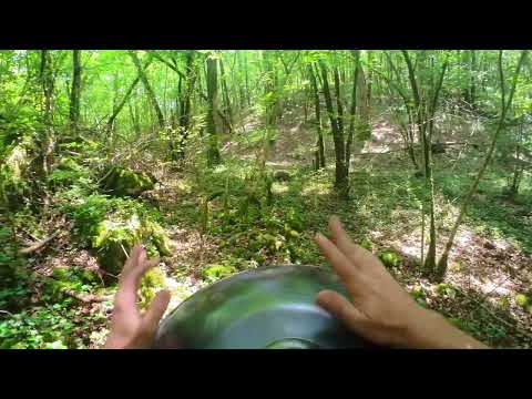 Handpan D Ashakiran 16 - Vert l'infini...