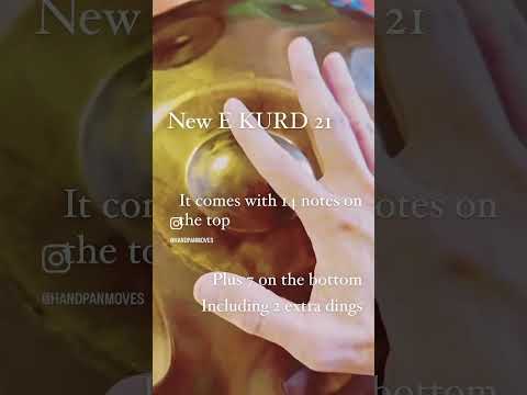UNBOXING EXPERIENCE: Beautiful E Kurd 21 Handpan by @handromedahandpan #unboxing #handpan