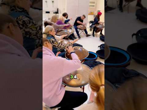 This weekends works up with the London Handpan Academy 💚🛸 @seraphimzlatevmusic  #handpanmusic