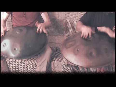 Jam duo Amara scales Handpan