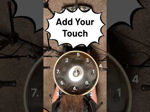 How to Play Battle Hymn of the Republic - Add Your Touch with Handpan Dan 🇺🇸 #handpan #tutorial