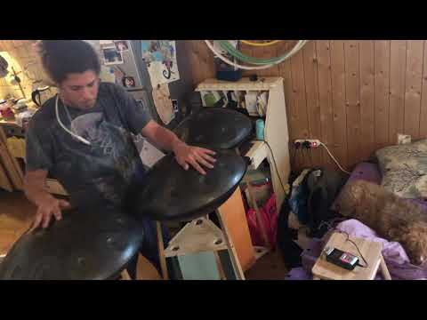 Radiohead - Daydreaming Hang Drum Cover by Bar Hadash
