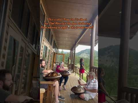 πΈπΆ ποΈ Free Time at the @steelmountainhandpangather8754 β¦ a life changing event!! ποΈ πΆπΈ