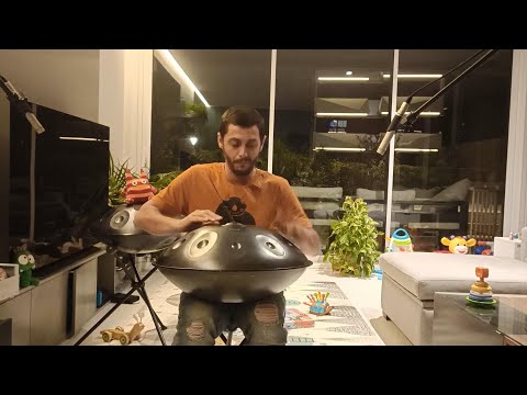 Sand Storm / Handpan music / D Hijaz