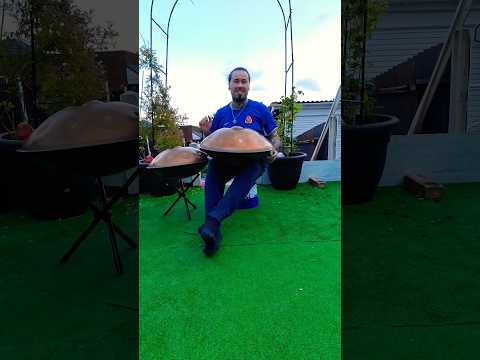 2 HANDPAN'S  at once for the first time! 😉 #handpan