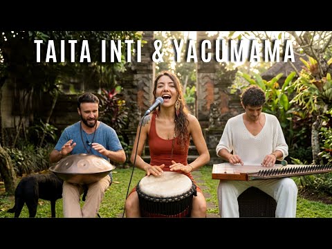 Roots & Rhythm ·Yacumama· Handpan, Djembe, Vocal & Qanun Live in Bali | HUMANKA & Damla Yaku
