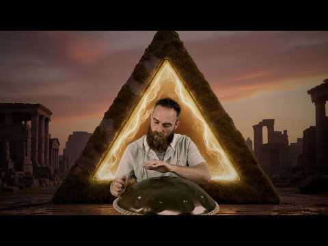 Handpan Meditation by the Portal of Fire 🔥 | 25 Minutes | Planet Ding