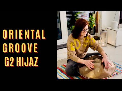 Handpan Oriental Groove Impro  | G2 Hijaz Battiloro 432Hz