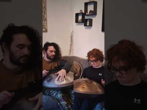 We did not plan this... First take, perfect song | Handpan Music