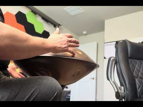 Handpan jam Exploring the E Amara 20!🙌