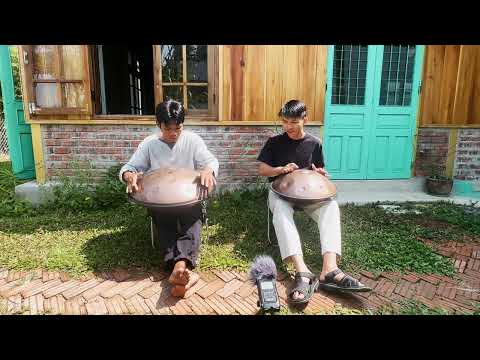Handpan Jam In The Sun with brother @caduhandpan