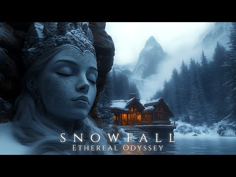 S N O W F A L L - Beautiful Ethereal Winter Ambient Music - Tranquil Meditation Soundscape