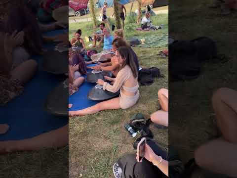 Handpan Workshop at Ozora Festival – Teaching & Sharing the Pure Tone Method | MAG Instruments