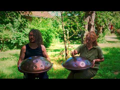 Woodland dance 🌿 Sound-Sculpture Handpan Festival | Esmée Iris & Richard Mawby (handpanandlife)