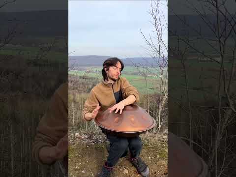 Meditative Handpan playing 🧘🏽‍♂️