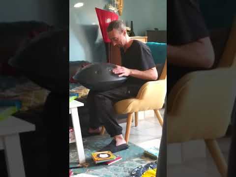 Handpan Week 38 - Enjoying a C Harmonic Minor 12 - To Nico