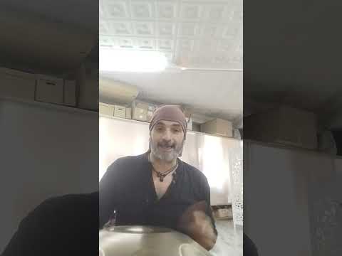 fa en handpan Re menor Kurd de 8nptas