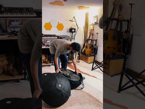 ROLLTEK - 2 Handpan in 1 Trolley  Meet Kabeçao