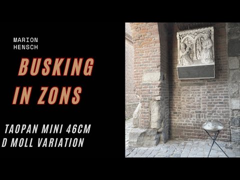 Handpan Busking Zollfeste Zons | Mini Taopan D Minor | #busking #handpan #handpanmusic