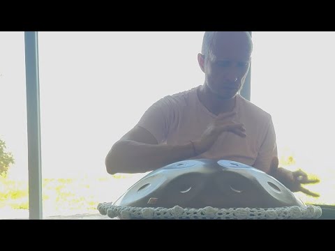 Inside an acoustic dome, where every note comes alive. 🔵✨Playing my handpan in E minor