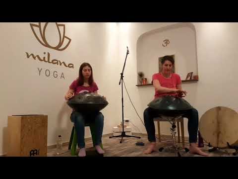 Online handpan concert streamed from Milana Yoga Studio - 2021.03.19